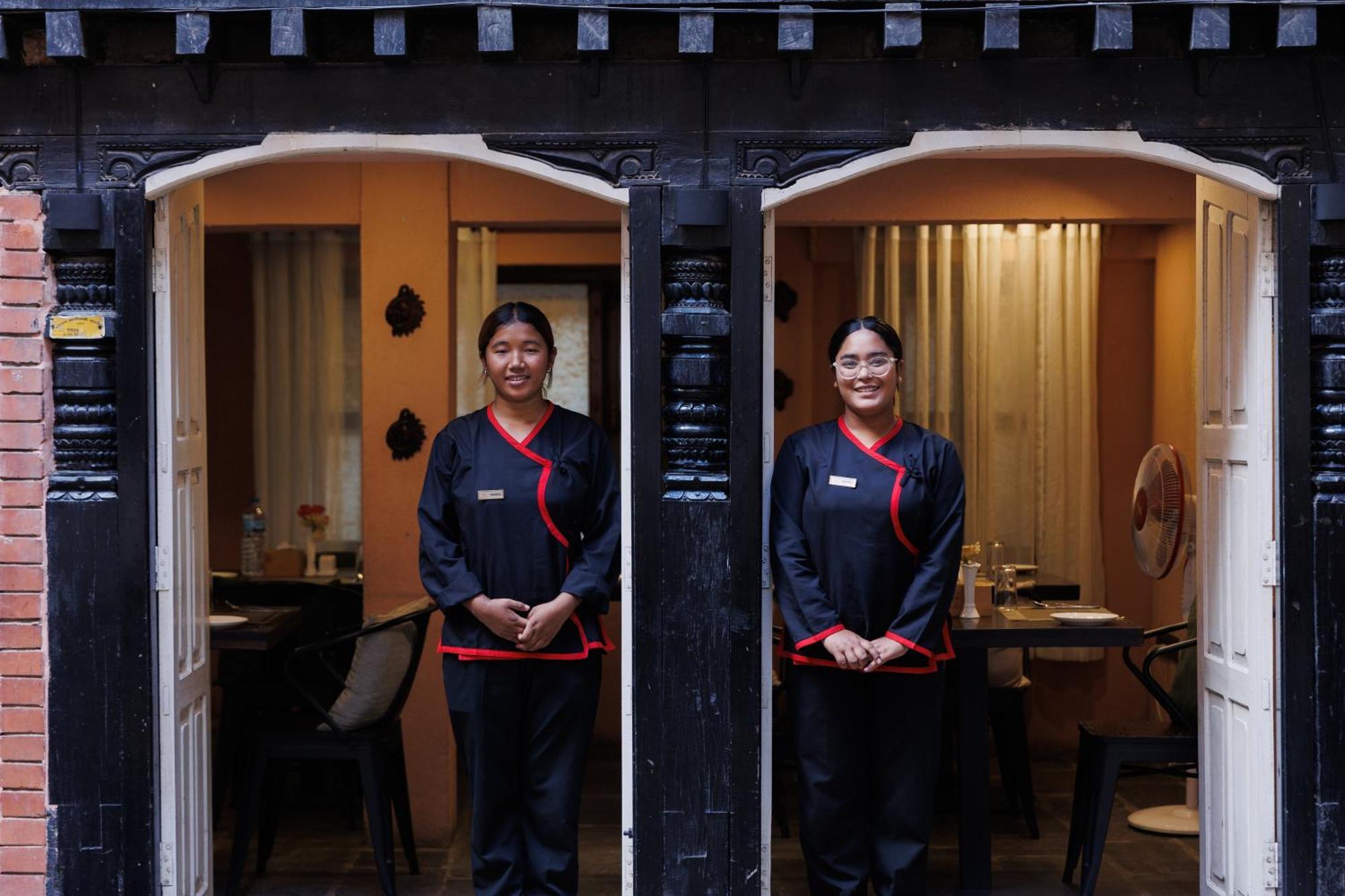 Manju Baha Hotel School Bhatgoan エクステリア 写真
